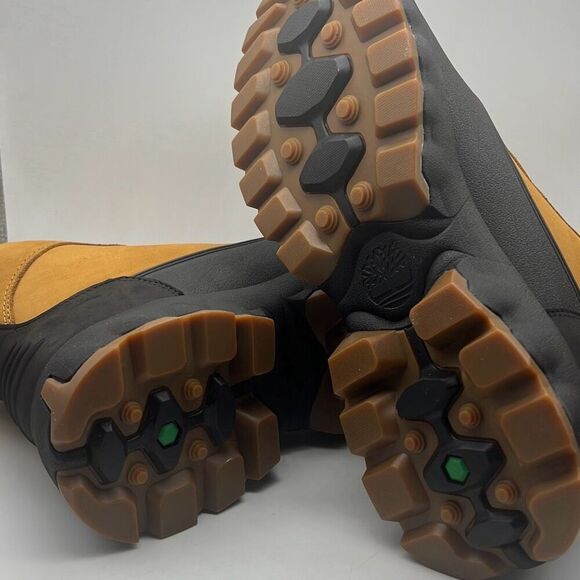 Timberland TBL Edge TB-0A5N88-231 Wheat Waterproof Shell‎ Toe Boots NWB Men 9.5 - Picture 8 of 12